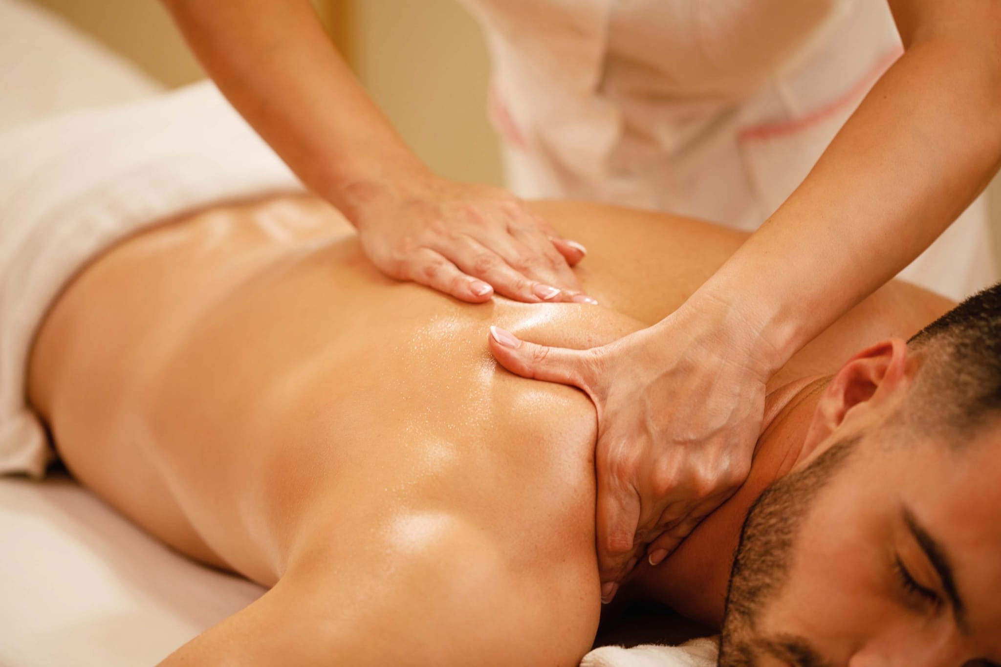 Professional relaxing massage